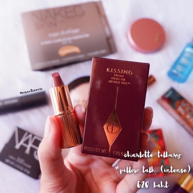 💋 Charlotte Tilbury Matte Revolution Lipstick   🌸 สี Pillow Talk Intense 1.1g