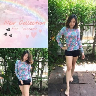 กางเกงว่ายน้ำทรงสปอร์ต2ชั้น สีดำ และ สีกรม Freesize-4XL กางเกงว่ายน้ำขาสั้นผู้หญิง