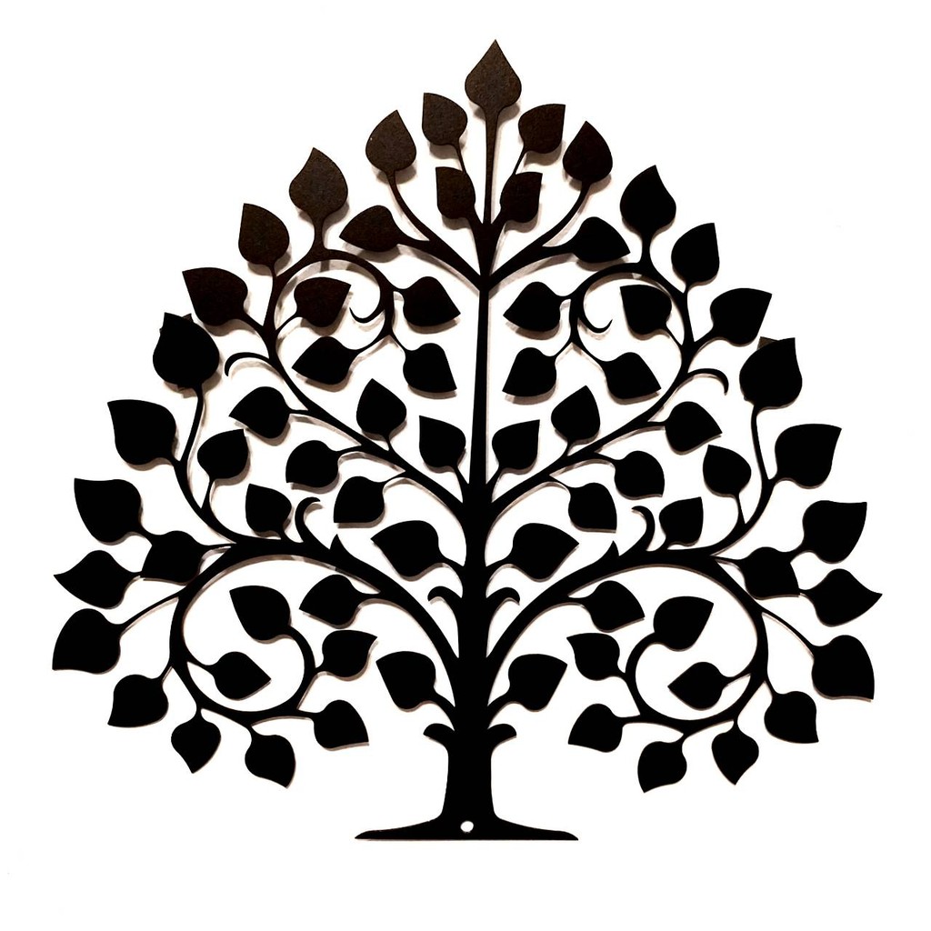 Hermosa Decor แต่งบ้าน รูปต้นโพธิ์ Blossom Bodhi Tree