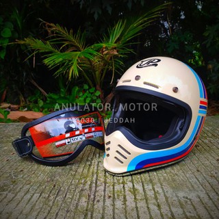 หมวกกันน็อค Jp signature double visor jpx jpn