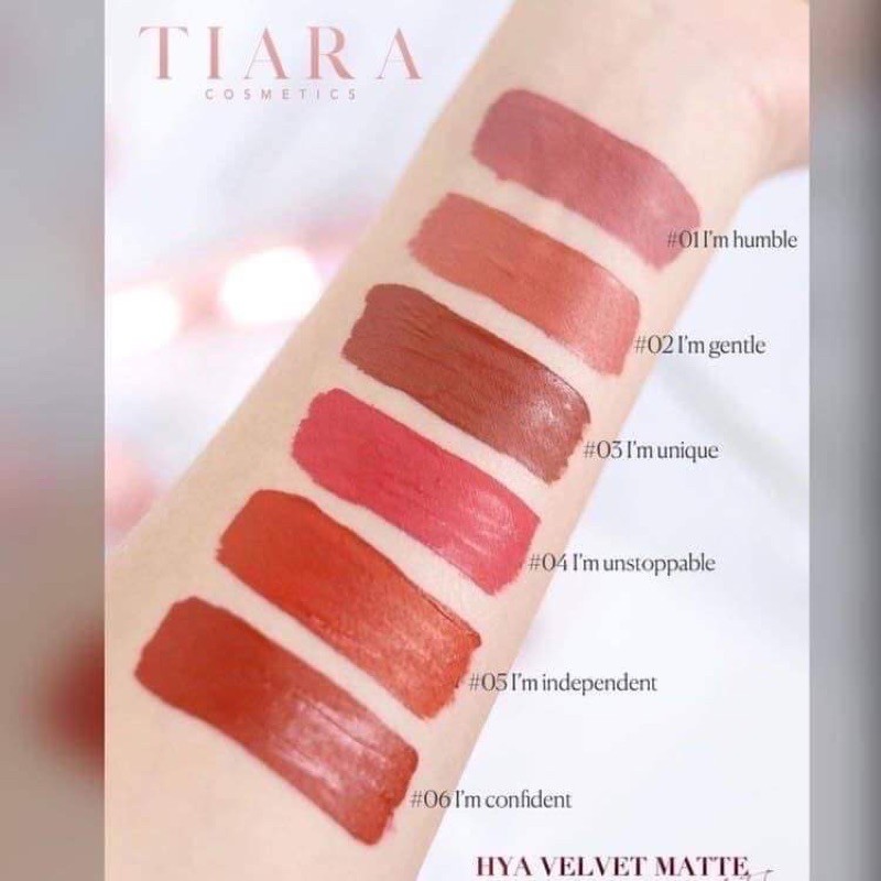 ลิปแมทไฮยาลูลอน tiara