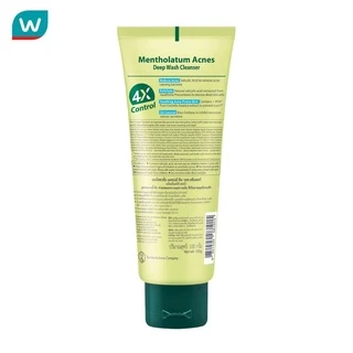 Mentholatum เมนโทลาทั่ม แอคเน่ส์ ดีพ วอช คลีนเซอร์ 100 กรัม