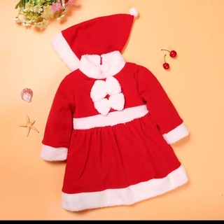 ชุดกระโปรงสีแดง Santy 19-24 m