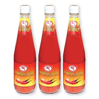 พร้อมส่ง! ม้าบิน ซอสพริก 640 กรัม x 3 ขวด Mar Bin Chili Sauce 640 g x 3