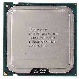 หน่วยประมวลผล Intel Core 2 Duo E4300 E4400 E4500 E4600 E7500 E7600 E8400 E8500 Core2 Duo Fsb 800 1066 1333 LGA 775
