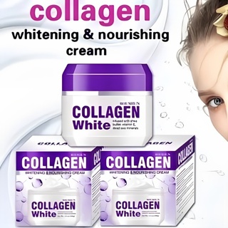 ครีมคอลลาเจนเนื้อเนียนนุ่มROUSHUN COLLAGEN WHITE CREAM 100g.