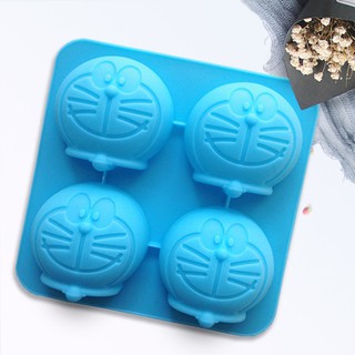 พร้อมส่ง พิมพ์ซิลิโคนพิมพ์วุ้นโดเรม่อน ซิลิโคนอบขนม