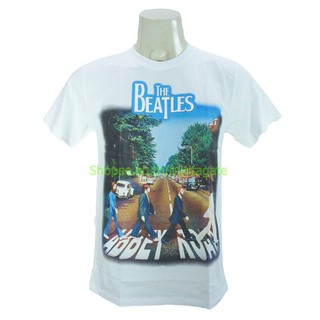 เสื้อวง The Beatles เสื้อไซส์ยุโรป เดอะบีเทิลส์ PTA8040 เสื้อยืดวงดนตรีร็อค