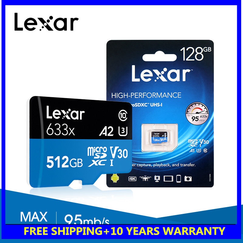 Lexa Memory Card Micro SD Card 512GB High Speed