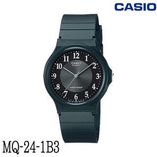 แท้ศูนย์ Casio นาฬิกาข้อมือผู้ชาย สายเรซิน  รุ่น MQ-24-1B3  ประกันศูนย์ cmg 1 ปี