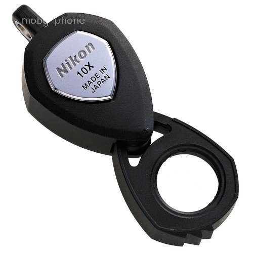 NIKON กล้องส่องพระ กล้องส่องเพชร Nikon XP 10x - Loupe + ซองหนัง