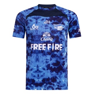 เสื้อแข่งขันแบบเหย้า "ฟรีไฟร์ บลูเวฟ ชลบุรี” 2021 Freefire Bluewave Chonburi Futsal Club HOME