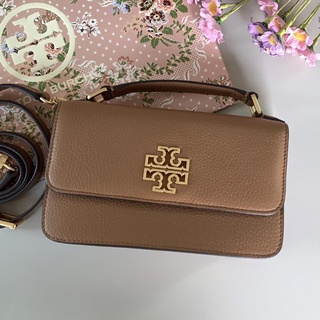 👑ผ่อน0%แท้100%👑 88334 กระเป๋าสะพาย Tory Burch Britten Mini Top Handle