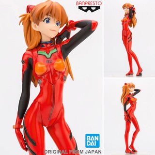 งานแท้ Original ฟิกเกอร์ Bandai Rebuild of Neon Genesis Evangelion อีวานเกเลียน Soryu Asuka Langley โซริว อาสึกะ แลงเลย์