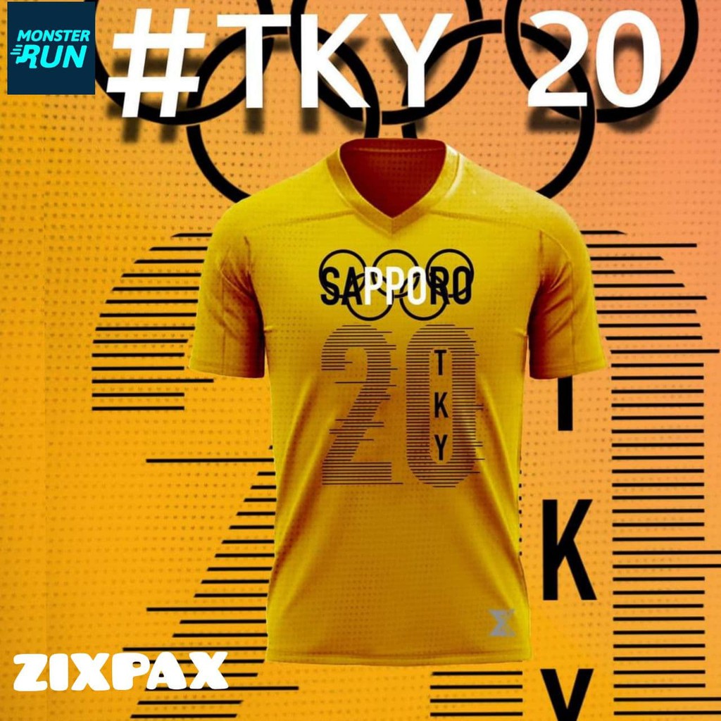 เสื้อวิ่ง ZIXPAX รุ่น SAPPORO TKY20