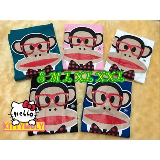 เสื้อยืด🐵Paul Frank🐵#cottonแท้100%