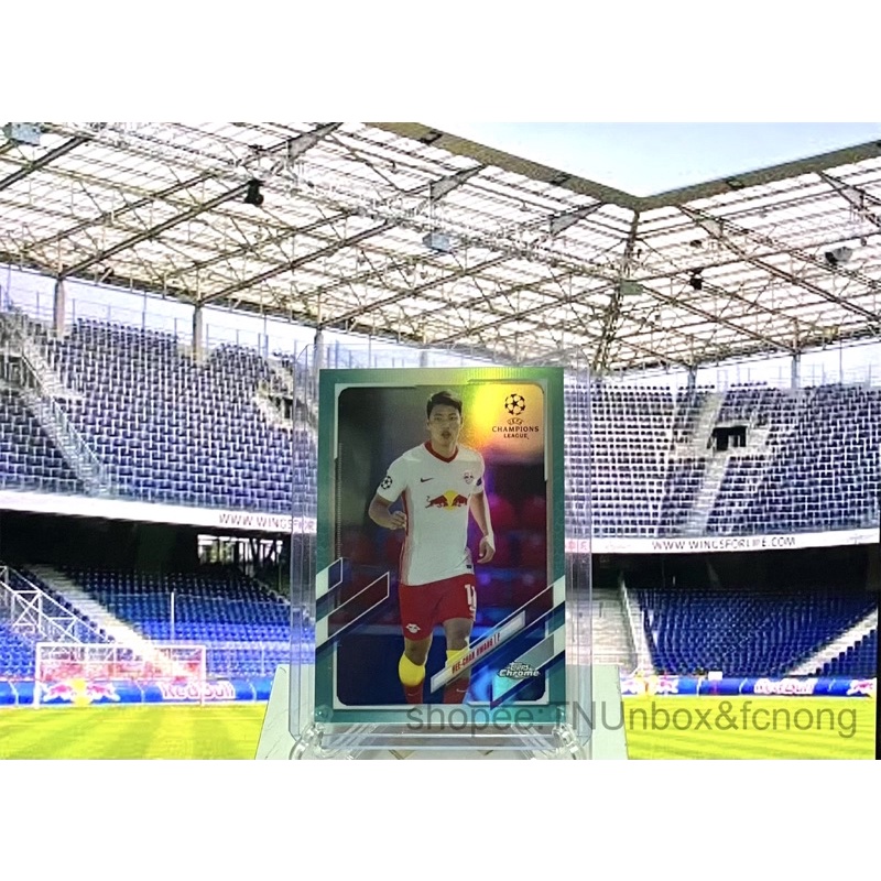 การ์ดนักฟุตบอล 2020-21 Topps Chrome - Hee-Chan Hwang 178/199