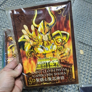 RARE BRAND NEW BANDAI Seiya Saint Cloth Myth Plate CAPRICORN SHURA Saint แผ่นเพลท เหล็ก เซย่า แคปริคอร์น ชูระ