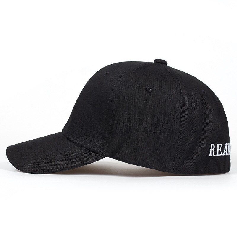 Black Hats Sons of Anarchy for Reaper Crew Fitted Baseball Cap Women Men Letters Embroidered Hat Hip Hop Hats ราคา ถูกที่สุด ดีลบีเคเค แกลเลอรีภาพที่ 4