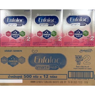 แหล่งขายและราคา[ขายยกลัง-12กล่อง] นมผง เอนฟาแล็ค สมาร์ทพลัส สูตร 2 500 กรัม ขายยกลัง Enfalac เอนฟาแล็คสูตร2อาจถูกใจคุณ