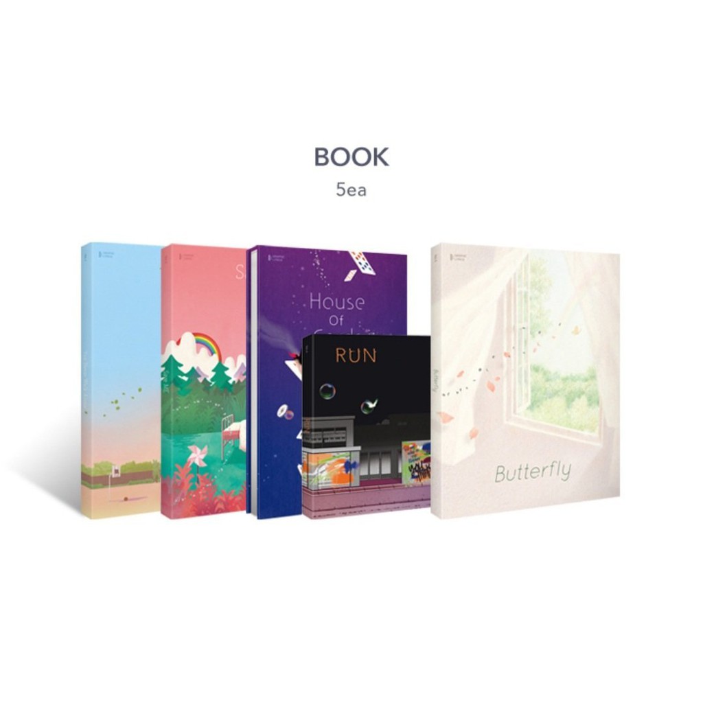 BTS - หนังสือเนื้อเพลงกราฟิก