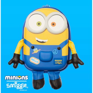 ✈✈Smiggle Minions Hardtop Pencil Case กล่องดินสอ มินเนียน สวยสีสดใส  ของแท้ 💖 AUD