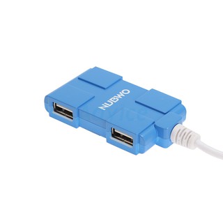 USB HUB 4P NUBWO NH028 (Blue)