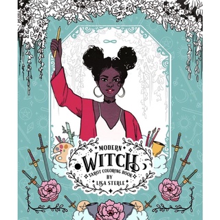 Modern Witch Tarot Coloring Book