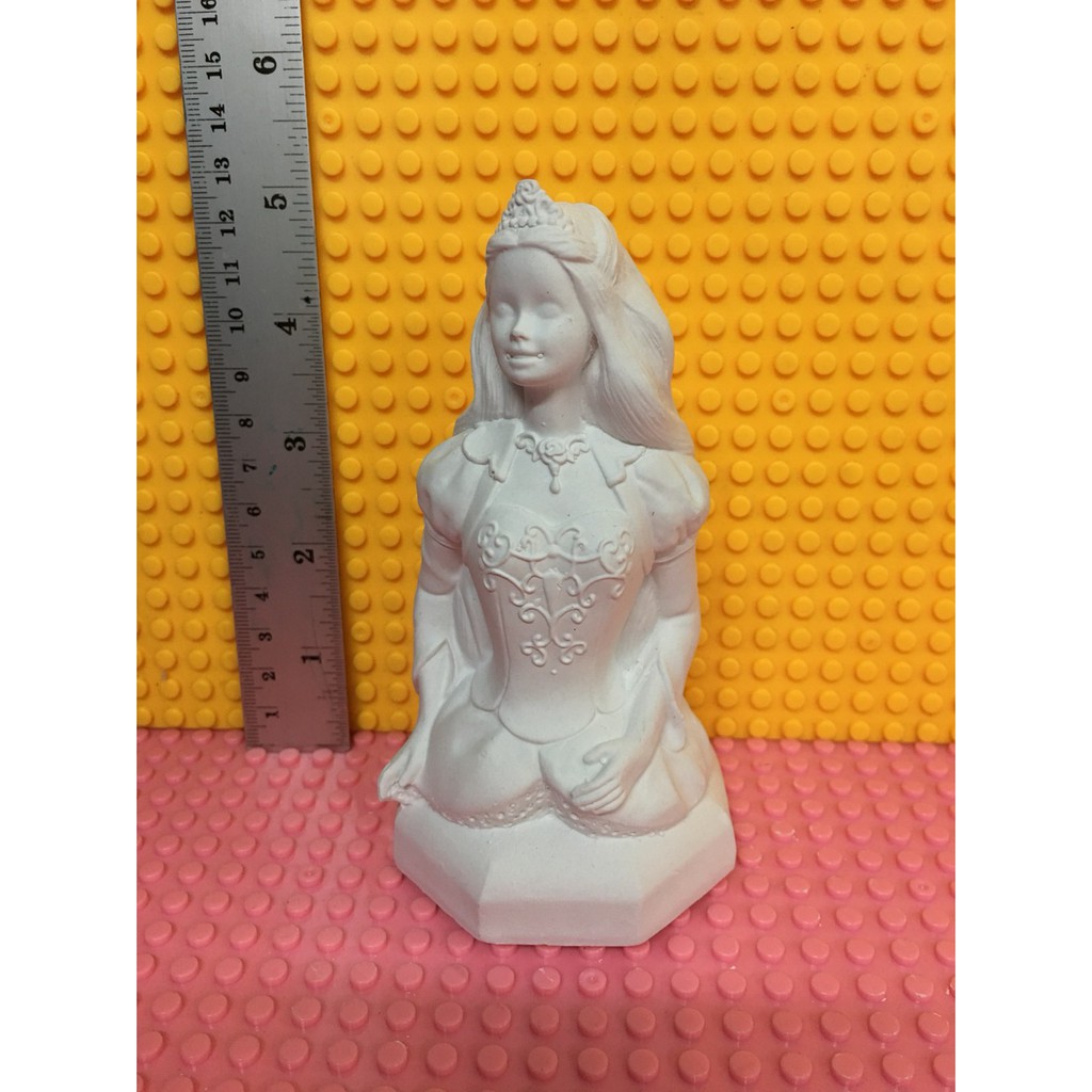 ตุ๊กตาปูนปลาสเตอร์ ระบายสี ตัวตัน เดี่ยว 1 - Single Ceramic 4-6 ince 1 - รูปที่ 3