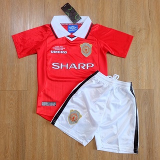 ชุดบอลเด็ก ย้อนยุค แมนยู Man U Retro Kit AAA (TTพร้อมส่ง)