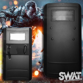 SWAT SHIELD โล่เหล็ก โล่โลหะ โล่ตำรวจ Police ทหาร Soldier ปราบจลาจล