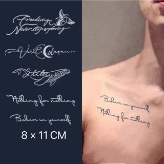 Mars Tattoo เทคโนโลยีเมจิก ติดทนนาน 2 สัปดาห์ สติ๊กเกอร์รอยส…