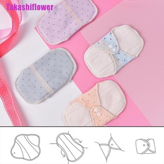 Takashiflower ผ้าอนามัย ผ้าฝ้าย 140 มม. 5 . 5