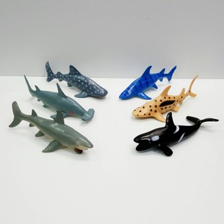 Ocean World Rubber ปลาทะเลยาง ปลาฉลาม ปลาวาฬ Shark