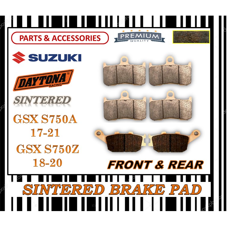 ชุดผ้าเบรค ABS SUZUKI GSX S 750 สียาว LIFE DAYTONA