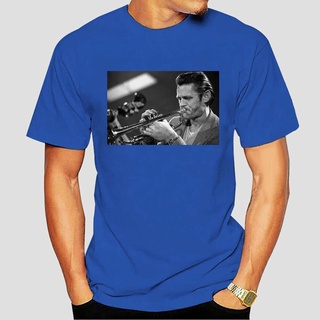 ขายดี!ขายดี เสื้อยืดลําลอง แขนสั้น พิมพ์ลาย Us Btbanin Chet Baker สไตล์เรโทร สําหรับผู้ชาย OHpjgd02PFagim81S-5XL