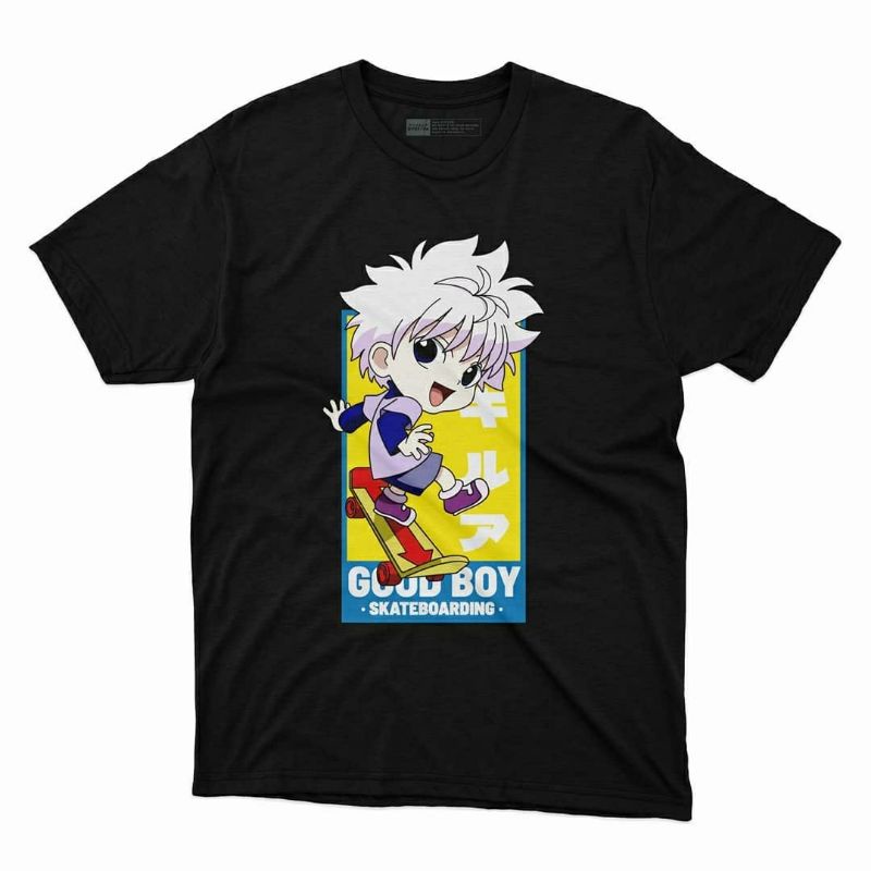 Killua HUNTER X HUNTER X HUNTER เสื้อยืด ลายอนิเมะ -172