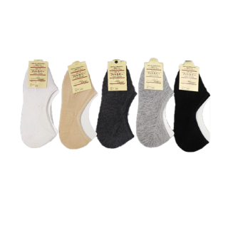 Muji socks ถุงเท้ามูจิ ถุงเท้าซ่อนข้อมีกันหลุด