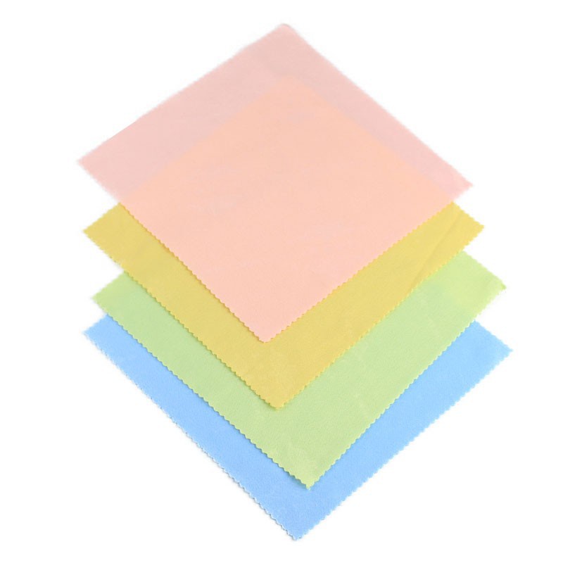 ผ้าสําหรับทําความสะอาดเลนส์แว่นตาแว่นกันแดด 1ชิ้น