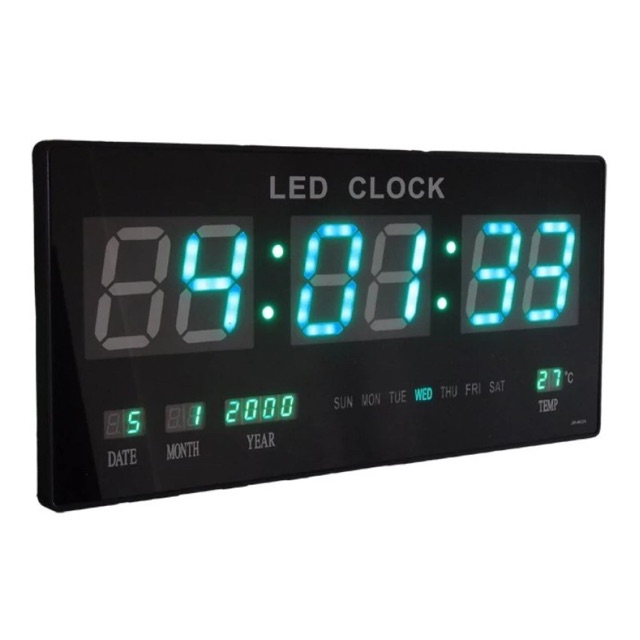 นาฬิกาดิจิตอล รุ่น JH-4622 LED สีเขียว 4622