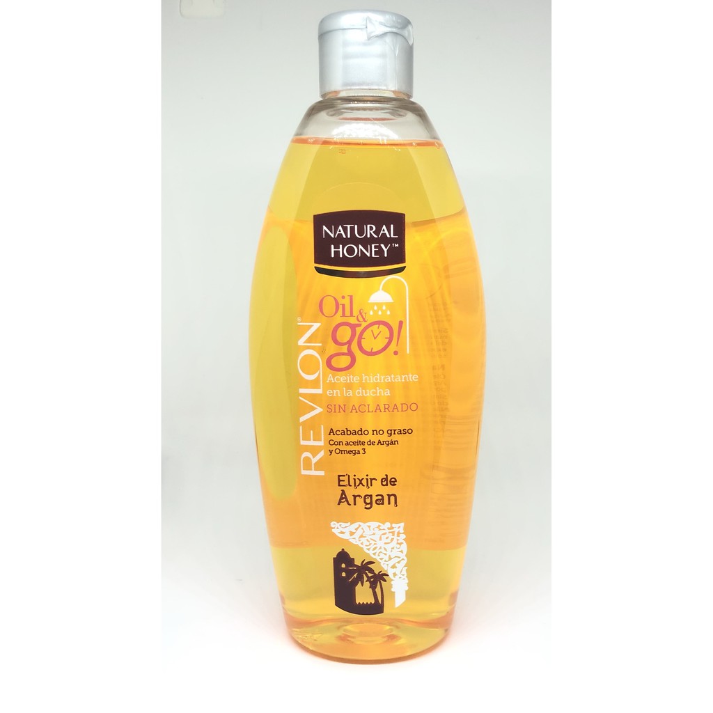 ส่งฟรี!!!!!Revlon Natural Honey Argan Oil 300 ml. เนเชอรอล ฮันนี่ อาแกน ออยล์