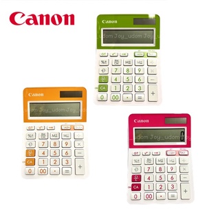 เครื่องคิดเลข Canon รุ่นLS-123T สีส้ม 12 หลัก