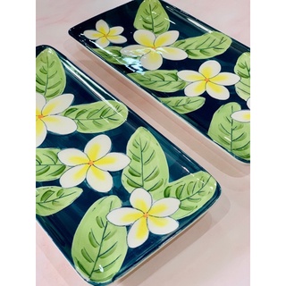 👑ขายเดี่ยว👑 จาน หรือ ถาดเซรามิกใส่ผลไม้ อาหารว่าง Ceramic Side Dish Tray