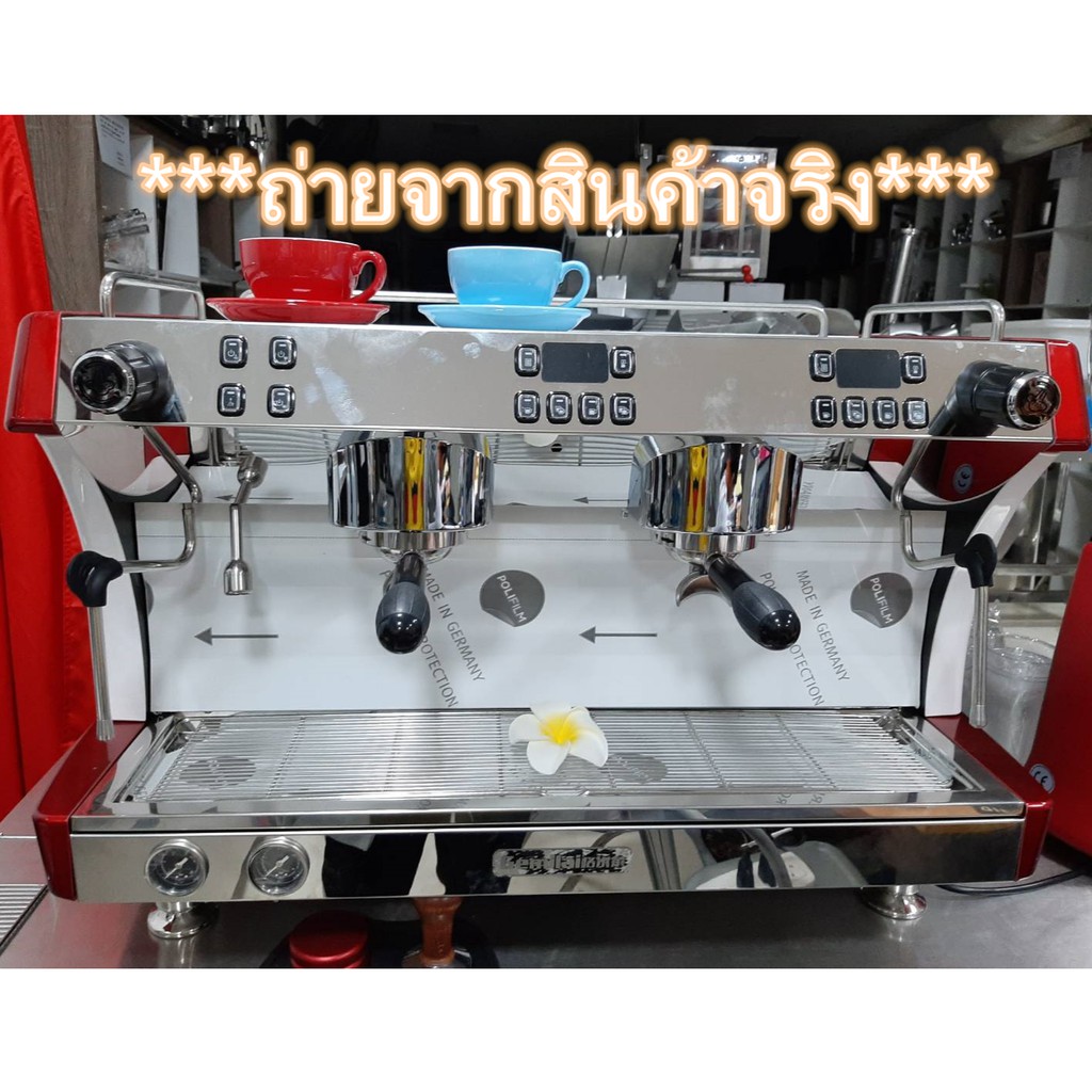 Zb-201 เครื่องชงกาแฟหัวคู่กึ่งอัตโนมัติจากอิตาลี☕☕ | Shopee Thailand