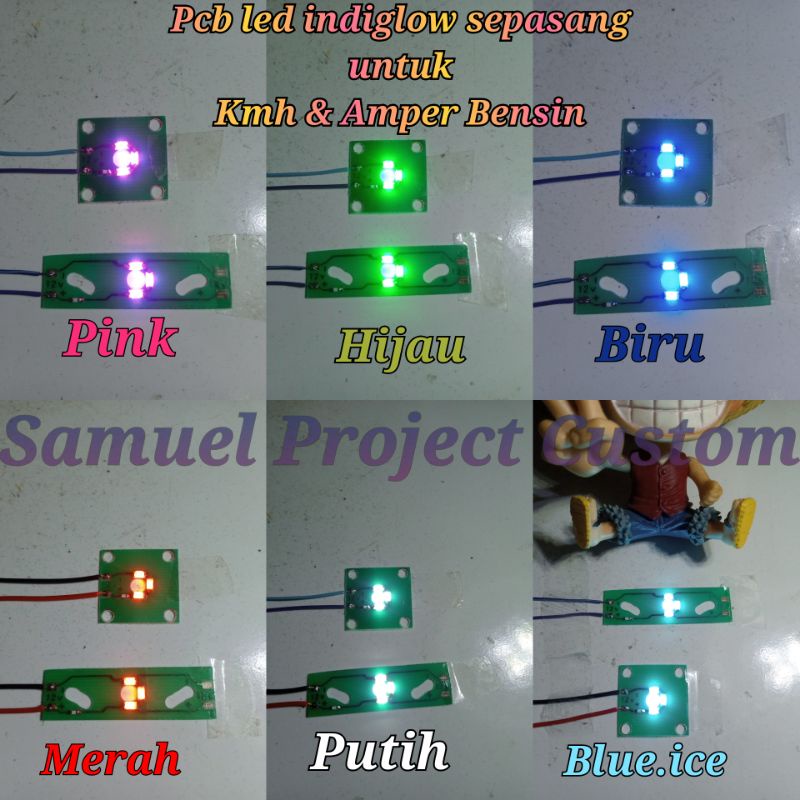 Indiglow led pcb สําหรับการขยายค่ารอบและน้ํามัน