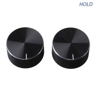 HOLD 2Pcs 25x13mm D Axis Rotary Potentiometer Knob Encoder Volume Control For Speaker Amplifier Audio HiFi