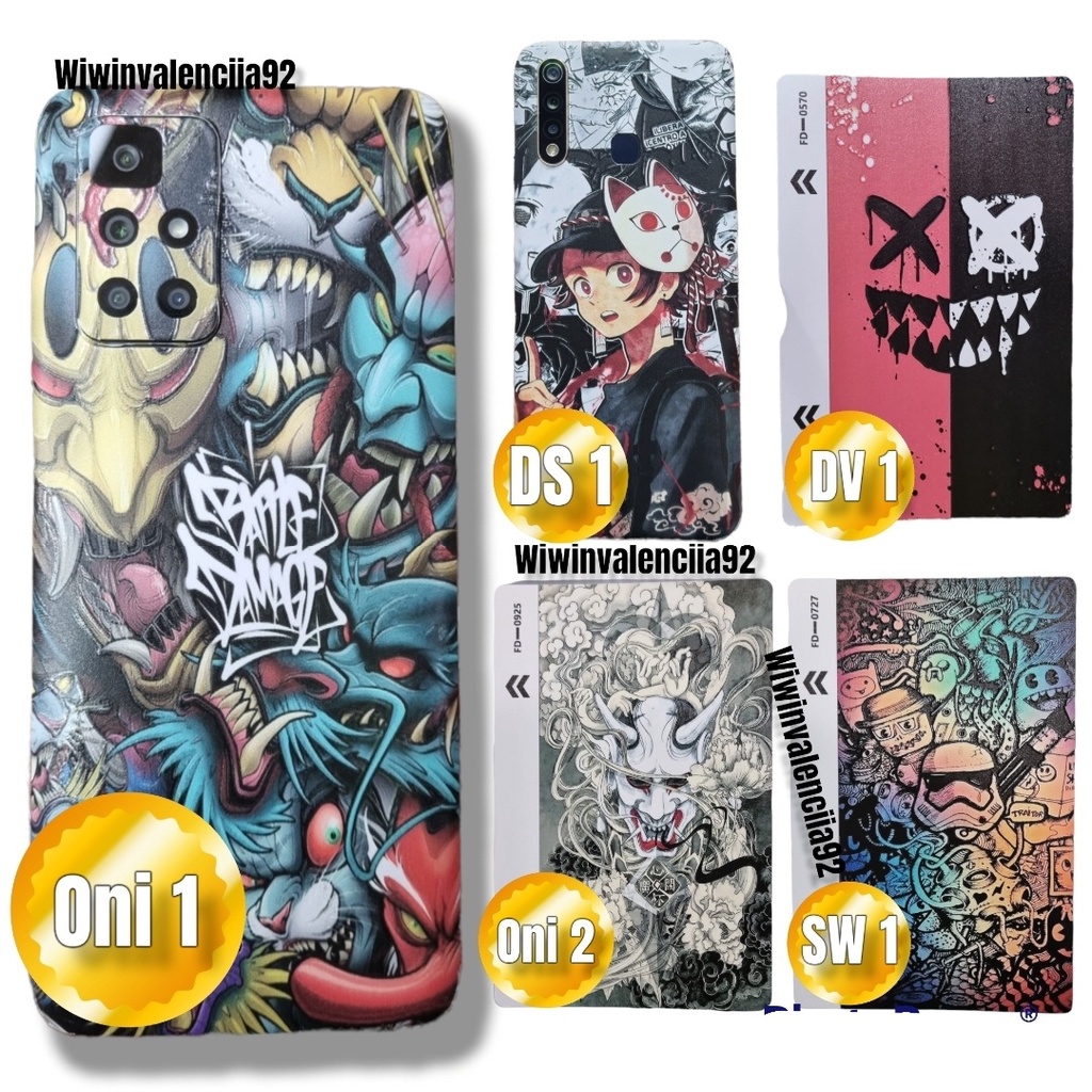 BACK Skin Sticker ONI OPPO A38 A54 A55 A74-4G A74-5G A95 A76 A96 A31-2020 A5-2020 A9-2020 A57 NEW ST