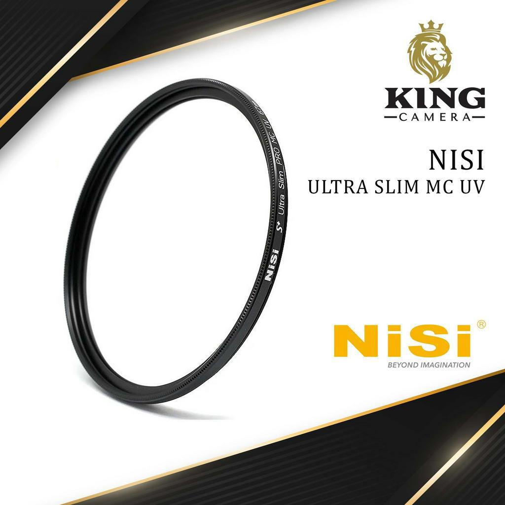 Filter NISI MC UV Ultra Slim ของแท้ ฟิลเตอร์ Multi coat ( 37 39 40.5 43 46 49 52 55 58 62 67 72 77 8