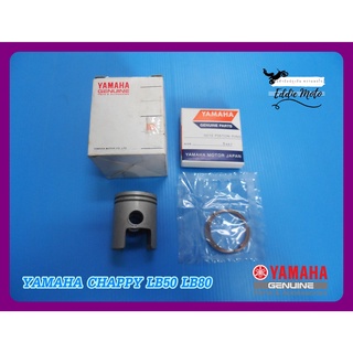 YAMAHA CHAPPY LB50 LB80 PISTON with PISTON RING SET "GENUINE PARTS"  // ชุดลูกสูบ พร้อม แหวนลูกสูบ ของแท้