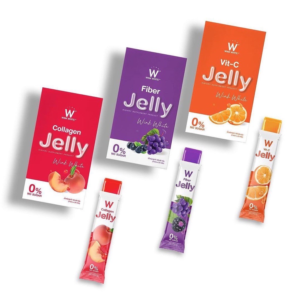 🍑 W Collagen Jelly ดับเบิ้ลยู คอลลาเจน เจลลี่